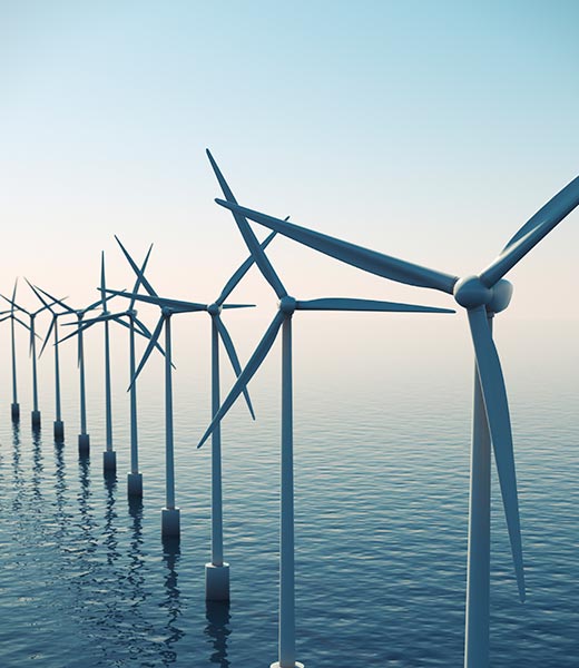 Offshore wind turbines