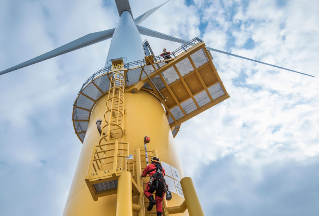Wind turbine access