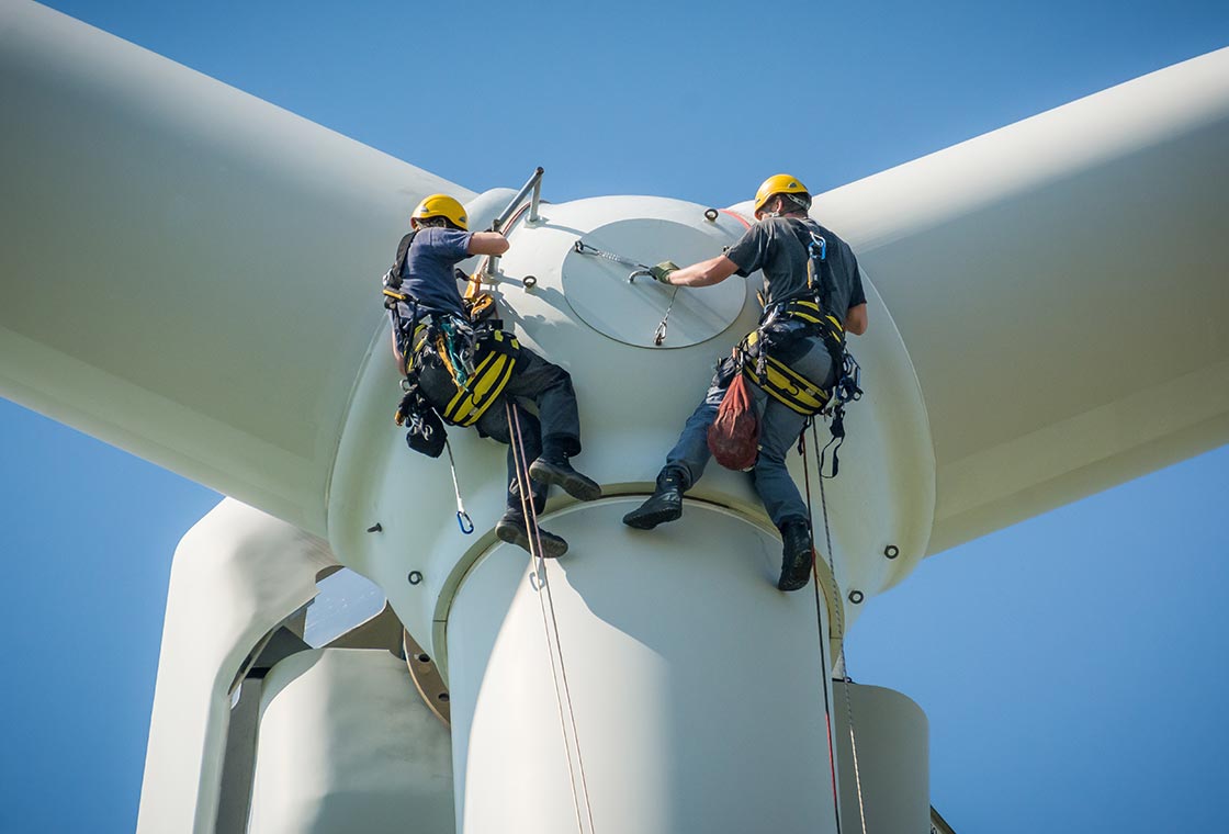Wind turbine access